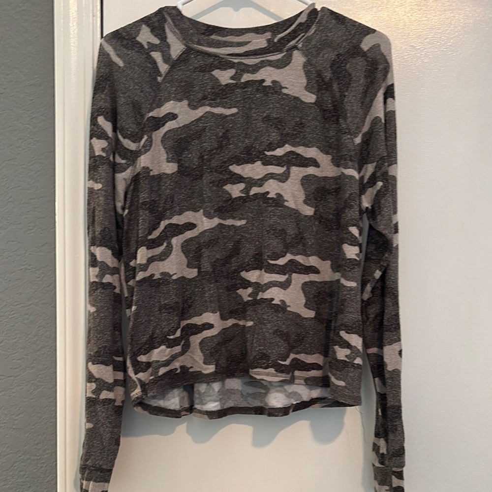 Camo Print Women's Sweater